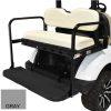 GTW® MACH3 Rear Flip Seat Yamaha Drive2 (Years 2017-UP) - Gray