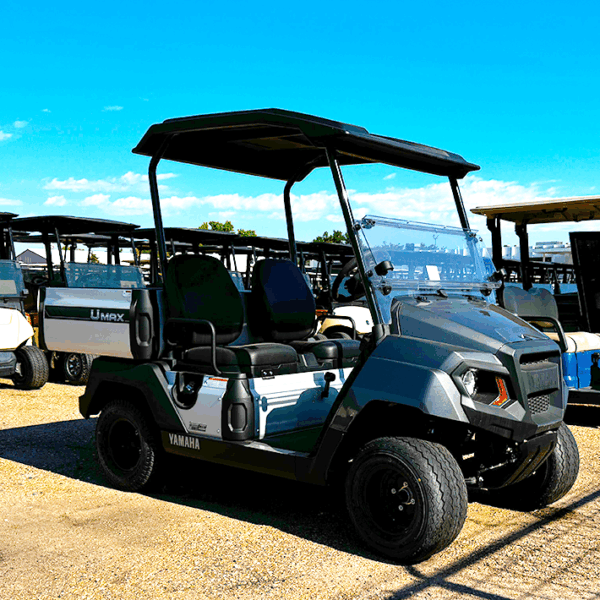 2025 Carbon Metallic Umax EFI Utility Golf Cart/ Gas