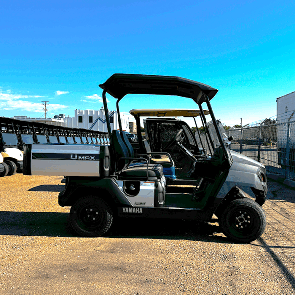 2025 Carbon Metallic Umax EFI Utility Golf Cart/ Gas - Image 2