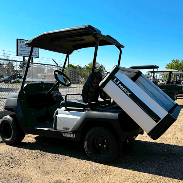 2025 Carbon Metallic Umax EFI Utility Golf Cart/ Gas - Image 4
