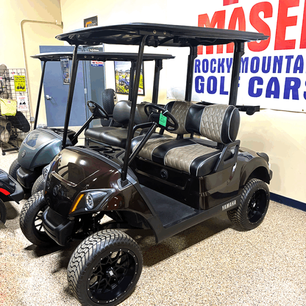 2020 Yamaha Rich Brown AC PTV Golf Cart/ Electric