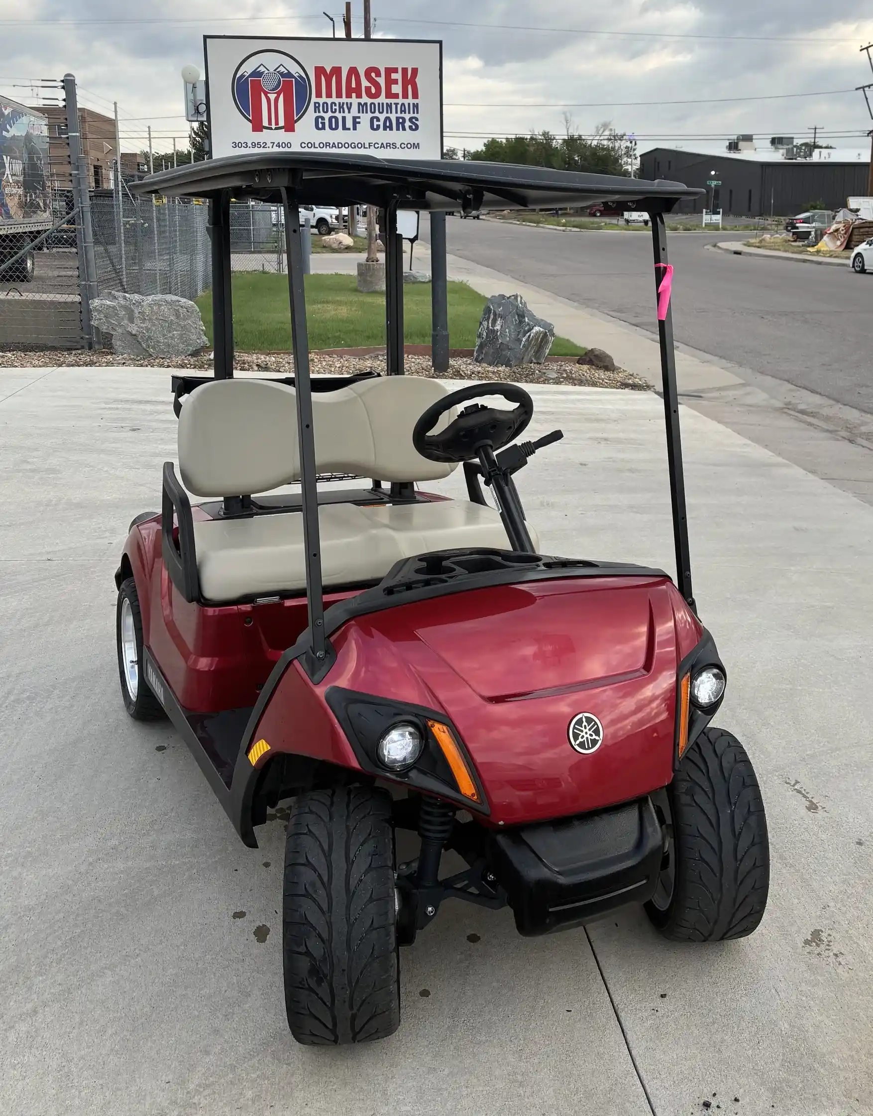 2023 Yamaha AC Lithium Electric PTV Jasper Red