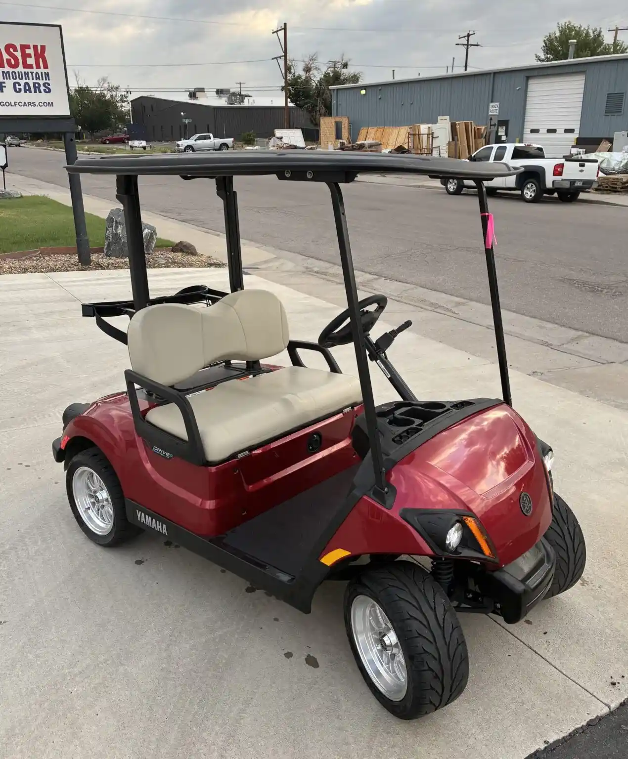 2023 Yamaha AC Lithium Electric PTV Jasper Red