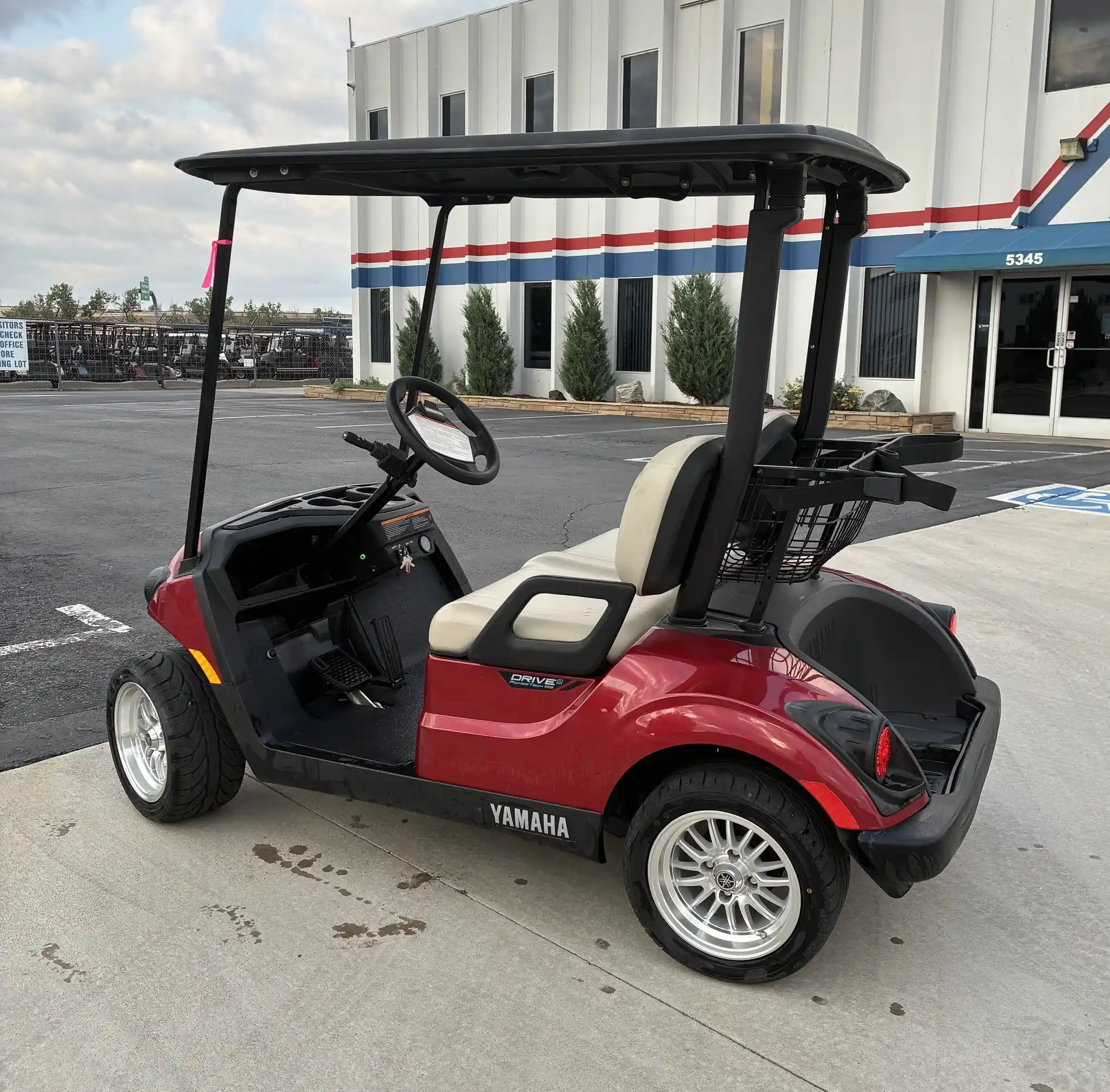 2023 Yamaha AC Lithium Electric PTV Jasper Red