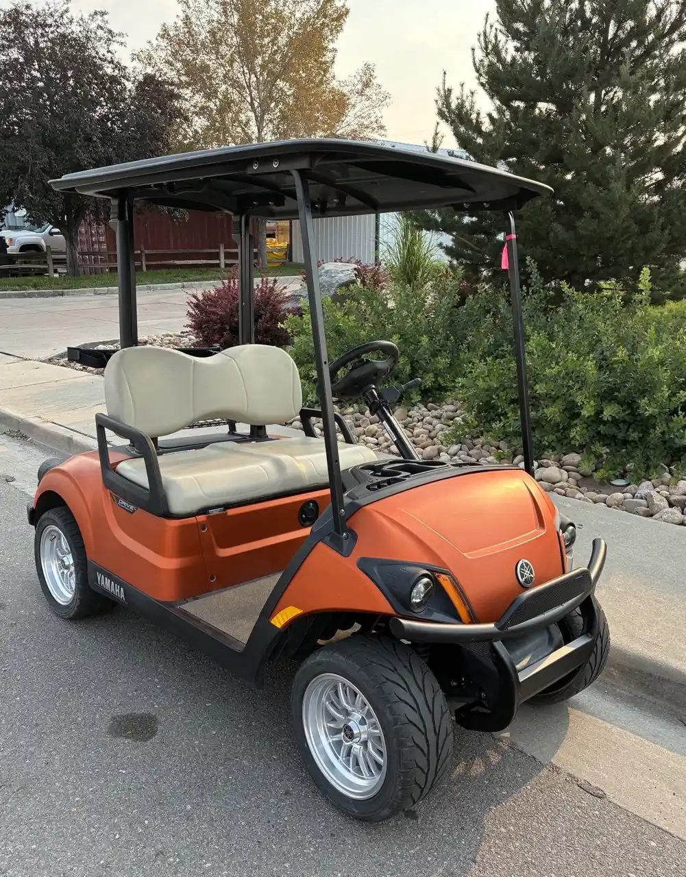 2023 Yamaha PTV Atomic Orange